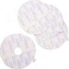 MAR 107A PK/10 MARLEN DOUBLE-FACED ADHESIVE TAPE DISC, 1/2IN PRE-CUT OPENING