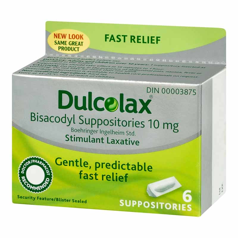 MDL 129820 BX/100 DULCOLAX 10MG SUPPOSITORIES
