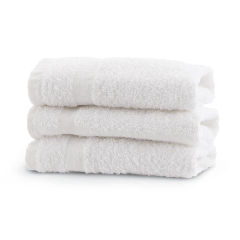 MDL MDTWC3C07SR CS/2400 COTTON TERRY WASHCLOTH WHITE 11X11