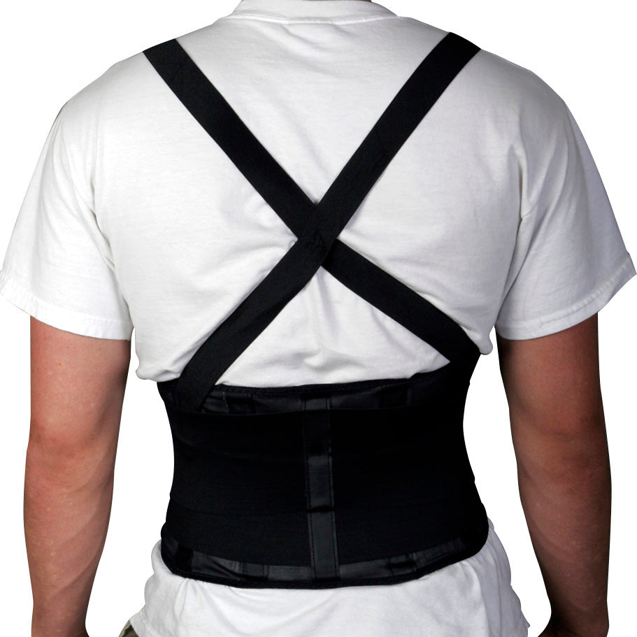 MDL NON11351M EA/1 STANDARD BACK SUPPORT W/ SUSPENDERS, MEDIUM 30IN-34IN
