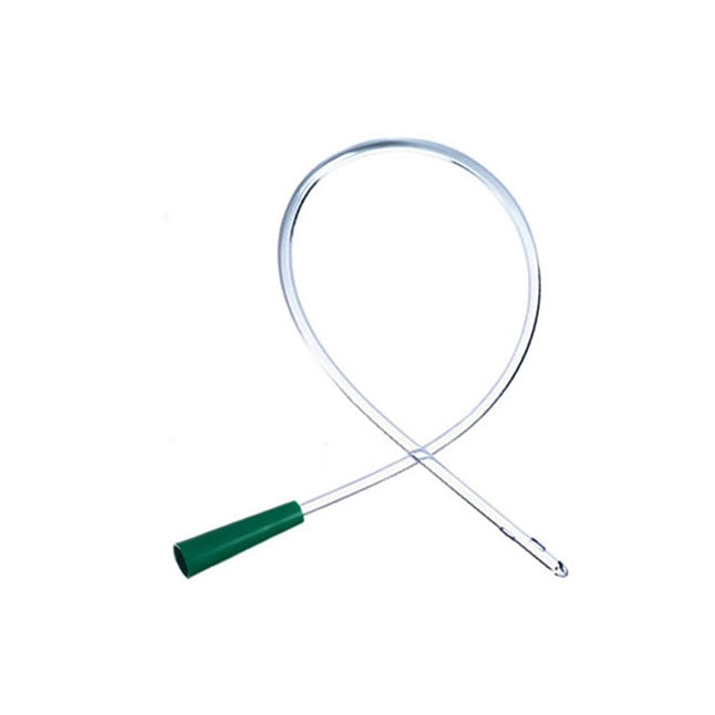 MEDRX 60-5010 BX/100 CLEAR PLASTIC URETHRAL INTERMITTENT CATHETER 10FR 16IN W/CONNECTOR 2 EYES