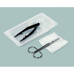 MEDRX 85-4032 (CS50)  EA/1 SUTURE REMOVAL TRAY, WRAPPED, LATEX-FREE