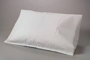 MED PC2130TP-W BX/100 PILLOWCASE, DISPOSABLE 21" X 30"  2-PLY TISSUE/POLY  MATERIAL WHITE