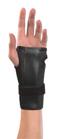 MSM 300 OSFA Mueller Wrist Brace w/Splint, Black, One Size Fits Most