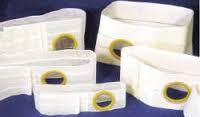 NUH 6453-NH EA/1 NU-FORM COOL COMFORT 8" SUPPORT BELT  XL (41-47") NO-HOLE WHITE (NON-RETURNABLE)