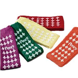 POS 6239R PR/1 FALL MANAGEMENT SOCKS NON-SKID TERRY CLOTH W/ RUBBER TREAD STANDARD RED
