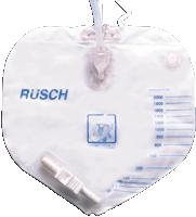 RUS 390000 ((BX/20) EA/1 BEDSIDE URINE BAG W/ ANTI REFLUX, SIZE 2000ML