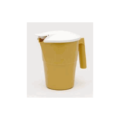 VOLH200-05 EA/1 PITCHER GOLD W/WHITE COVER
